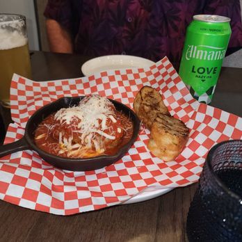 Sette Pasta House - Meatball skillet with Almana Love I p a. - Italian Near Me - Granite Bay, California Sette Pasta House - Meatball skillet with Almana Love I p a. - Italian Near Me - Granite Bay, California