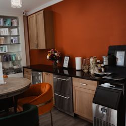 Salon 210 - COFFEE TIME; For every client and whom ever stops by! We have opened a brand new Coffee Bar with many snacks and drinks to choose from!