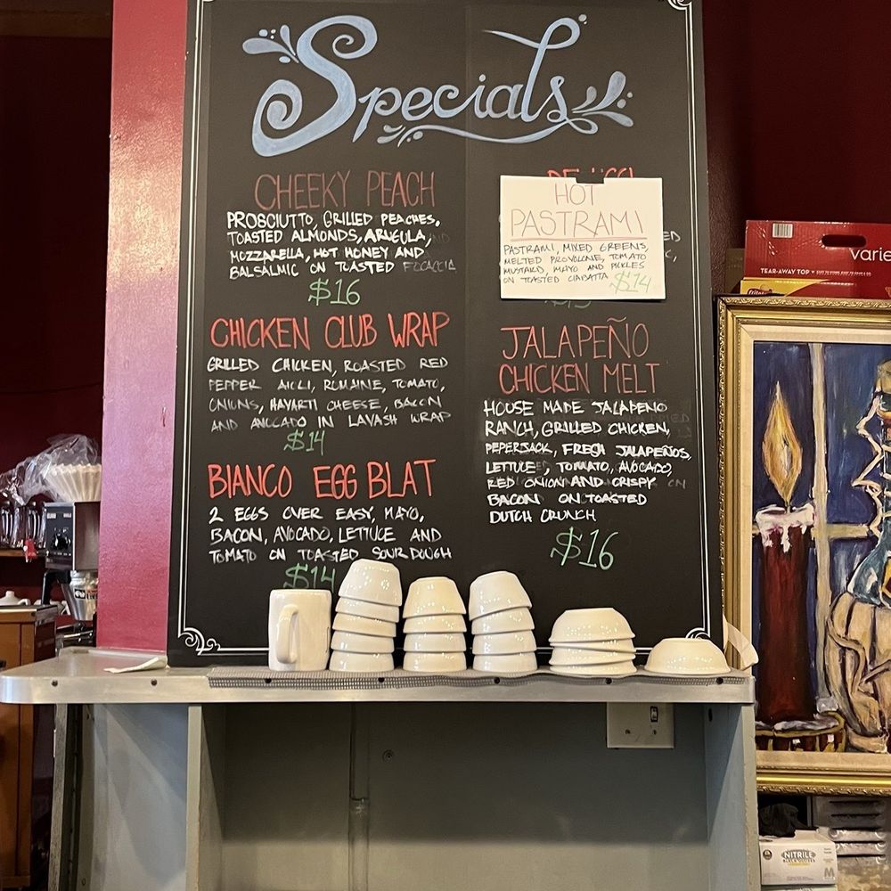Caffe Bianco - Specials - Cafes Near Me - San Francisco, California Caffe Bianco - Specials - Cafes Near Me - San Francisco, California