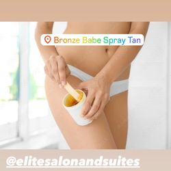 Bronze Babe Spray Tan - Full Body Waxing
