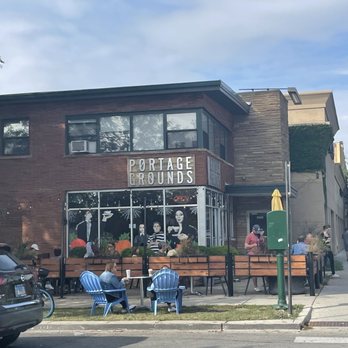 Portage Grounds Coffee & Tea - Outside - Coffee & Tea Near Me - Chicago, Illinois Portage Grounds Coffee & Tea - Outside - Coffee & Tea Near Me - Chicago, Illinois