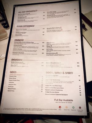 Menu photo 5 Grand Café Reno, NV