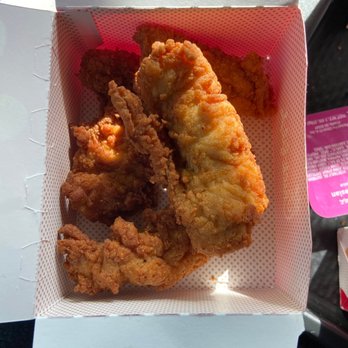 Chick-fil-A - Super tiny. What the heck happened? - Fast Food Near Me - Novato, California