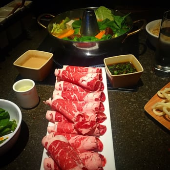 Tabu Shabu - Costa Mesa - Marbled ribeye yumm - Japanese Near Me - Costa Mesa, California