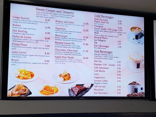 Menu photo 2 La Creperie Cafe Monrovia, CA Menu photo 2 La Creperie Cafe Monrovia, CA
