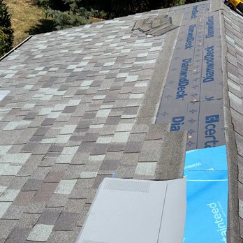 Avera Roofing & Remodeling - Progress - plywood down, new vents installed, beautiful shingles that match the house - Roofing Near Me - San Jose, California