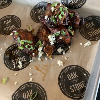 Oak and Stone - Slow oven roasted wings - Pizza Near Me - Naples, Florida