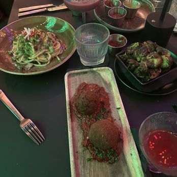 insideOUT - Bucatini, Arancini , Brussels Sprouts - Lounges Near Me - San Diego, California