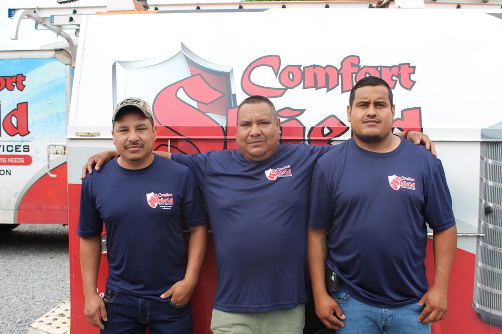Slide of Comfort Shield HVAC Services