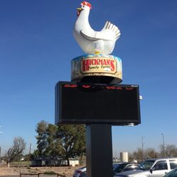 Hickman's Egg Ranch - Chicken Sign