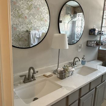 Tomball Granite & Marble - Guest bath countertop and sinks - Countertop Installation Near Me - Pinehurst, Texas