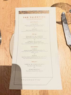 Menu photo 2 Tavernetta Denver, CO