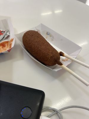 Hot Dog on a Stick by null