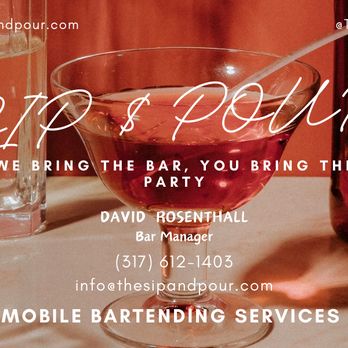 Sip & Pour Mobile Bartending - Bartenders Near Me Sip & Pour Mobile Bartending - Bartenders Near Me
