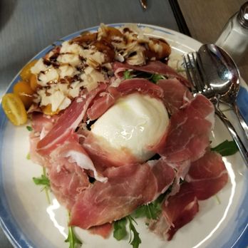 Song E Napule - Burrata with prosciutto and tomatoes - Pizza Near Me - Rutherford, New Jersey Song E Napule - Burrata with prosciutto and tomatoes - Pizza Near Me - Rutherford, New Jersey