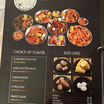 Seaholic - Menu - Seafood Near Me - Katy, Texas