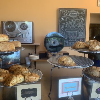 Alchemy Coffee House - Very cool vertical turntable and scones - Coffee & Tea Near Me - Wilmette, Illinois Alchemy Coffee House - Very cool vertical turntable and scones - Coffee & Tea Near Me - Wilmette, Illinois