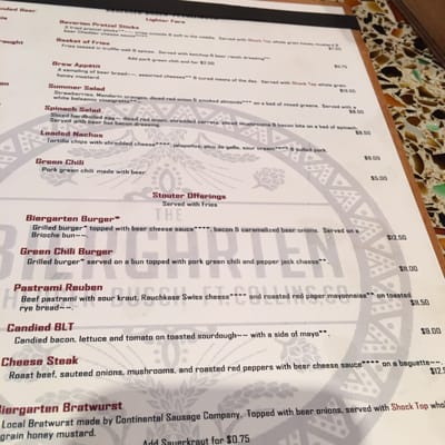 Menu photo 1 Cheers Bar - Budweiser Factory Fort Collins, CO Menu photo 1 Cheers Bar - Budweiser Factory Fort Collins, CO