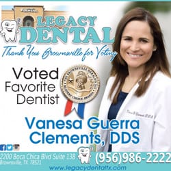 Legacy Dental - Brownsville Herald Readers' Choice Award WINNER for Favorite Dentist!!!