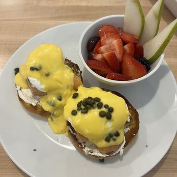 Eggsquisite Cafe - Salmon Benedict - Breakfast & Brunch Near Me - Waxahachie, Texas