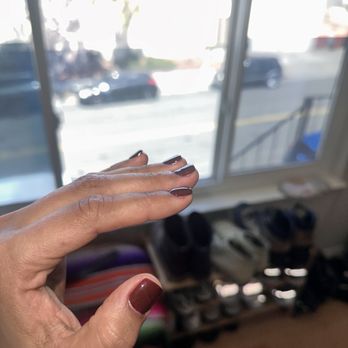 Jennie's Nails - Uneven texture, thick gel.. unflattering - Nail Salons Near Me - San Bruno, California Jennie's Nails - Uneven texture, thick gel.. unflattering - Nail Salons Near Me - San Bruno, California