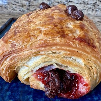 Trompeau Bakery - Raspberry Chocolate Croissant - Desserts Near Me - Englewood, Colorado Trompeau Bakery - Raspberry Chocolate Croissant - Desserts Near Me - Englewood, Colorado