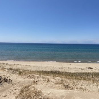 Big Sable Point Lighthouse - Clear blue water - Landmarks & Historical Buildings Near Me - Ludington, Michigan