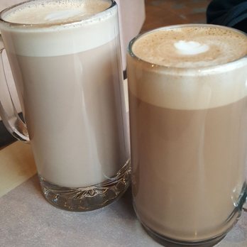 Blenz Coffee - Large hot chocolate and small dark chocolate mocha  (2/21/20) - Coffee & Tea Near Me - Vancouver, British Columbia