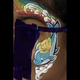 Beautiful details in my daughters face painting Beautiful details in my daughters face painting