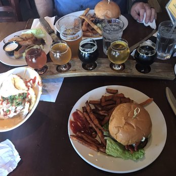 Slanted Tree Kitchen & Taproom - Mushroom burger , breaded stuffed jalapeños, seeet potato fries - Burgers Near Me - Fairfield, California Slanted Tree Kitchen & Taproom - Mushroom burger , breaded stuffed jalapeños, seeet potato fries - Burgers Near Me - Fairfield, California