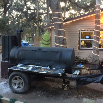 Captains BBQ - Ahhh, the source of the wonderful aroma! - Barbeque Near Me - Palm Coast, Florida