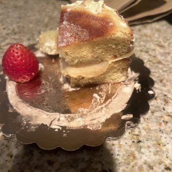 Valentine Sweets - Vanilla custard cake: ended up scraping off all the buttercream frosting. It was too sweet and oily. - Patisserie/Cake Shop Near Me - Pasadena, California