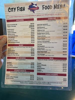 Menu photo 4 The City Fish Cupertino, CA Menu photo 4 The City Fish Cupertino, CA