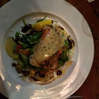 Cape Fear - Saltimbocca. So good. The goat cheese adds the perfect saltiness to the dish. - Seafood Near Me - Wilmington, North Carolina Cape Fear - Saltimbocca. So good. The goat cheese adds the perfect saltiness to the dish. - Seafood Near Me - Wilmington, North Carolina
