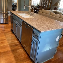 Dunn Right Painting - Kitchen island