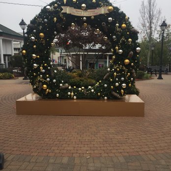 The Grand Village Shops - The Christmas wreath at the entrance to the village - Shopping Centers Near Me - Branson, Missouri The Grand Village Shops - The Christmas wreath at the entrance to the village - Shopping Centers Near Me - Branson, Missouri