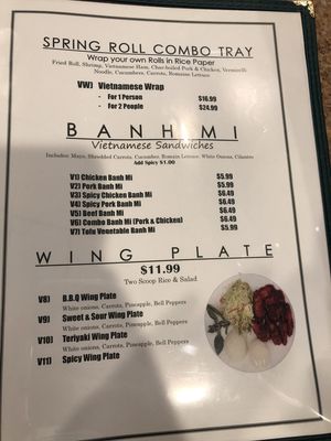 Menu photo 4 Pho Ever Tacoma, WA