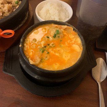 Hotstone Authentic Korean Cuisine - Tofu soup - Korean Near Me - Olympia, Washington