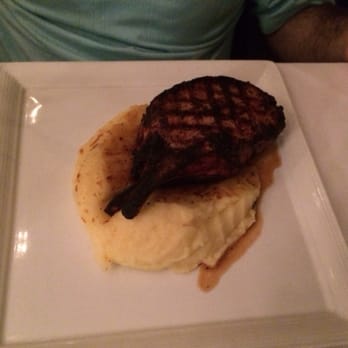 Belvedere Room - Porkchop with 2x mashed potatoes. - New American Near Me - Bakersfield, California