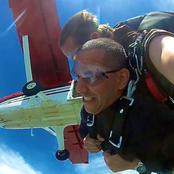 DC Skydiving Center - Don't let the photo fool you, my face is adjusting to my new surroundings. - Skydiving Near Me - Warrenton, Virginia DC Skydiving Center - Don't let the photo fool you, my face is adjusting to my new surroundings. - Skydiving Near Me - Warrenton, Virginia