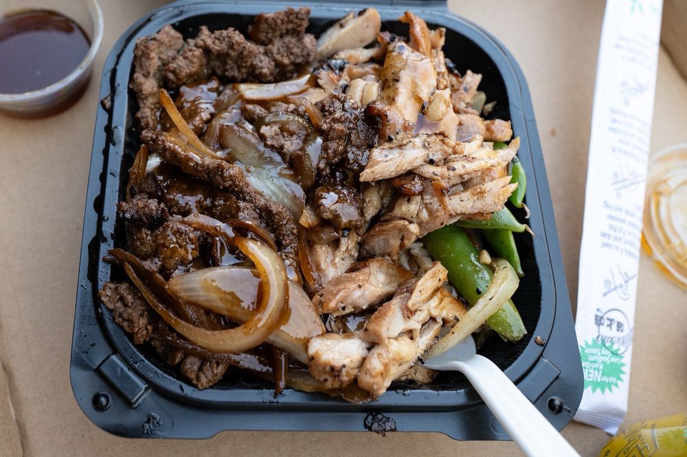 Food from Dobi’s Teriyaki