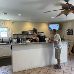 La Finquita Winery & Vineyard - Inside the tasting room.