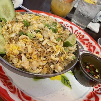 Rim Tanon - Crabmeat Fried Rice - Thai Near Me - Houston, Texas Rim Tanon - Crabmeat Fried Rice - Thai Near Me - Houston, Texas