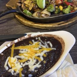 Fajitas w black beans Fajitas w black beans