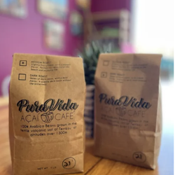 Pura Vida Acai Cafe - SUSTAINABLY GROWN ON SMALL COSTA RICAN FARMS
& FRESHLY ROASTED IN KANSAS CITY