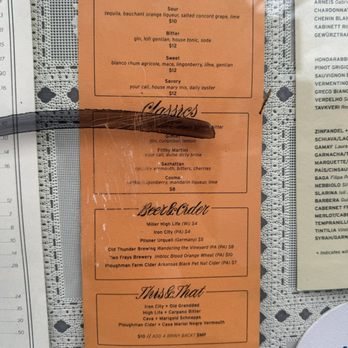 Fet-Fisk - Drink menu - Desserts Near Me - Pittsburgh, Pennsylvania