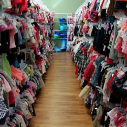 Once Upon A Child - Waco - A lot of clothes. First aisle of about 10.