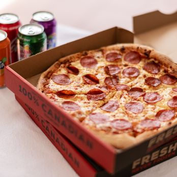 241 Pizza - a box of pepperoni pizza and cans of soda - Pizza Near Me - Toronto, Ontario 241 Pizza - a box of pepperoni pizza and cans of soda - Pizza Near Me - Toronto, Ontario