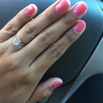 Lovely Nails - The original job... before they turned to a different color - Nail Salons Near Me - Moreno Valley, California