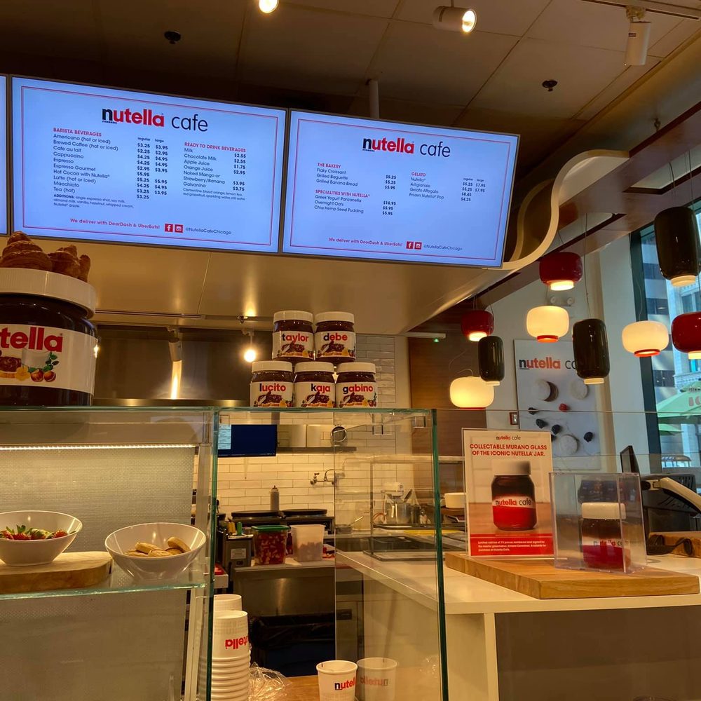 Nutella Cafe - Desserts Near Me - Chicago, Illinois Nutella Cafe - Desserts Near Me - Chicago, Illinois
